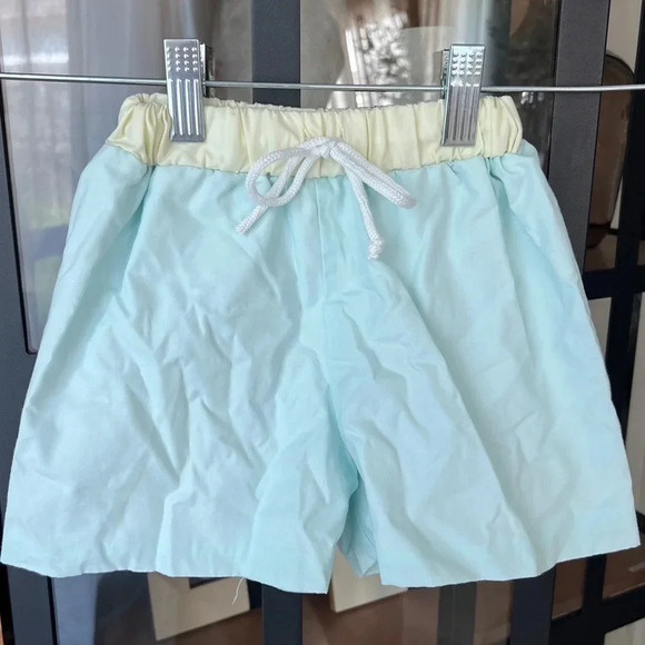 Lullaby Set colorblock swimming trunks shorts pastel toddler boy drawstring 3T - Picture 1 of 4